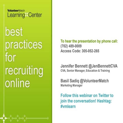 In a Volunteer Recruitment Rut? Steps to Up Your Tech Game