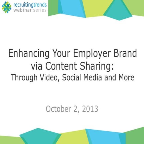 Enhance Your Employer Brand