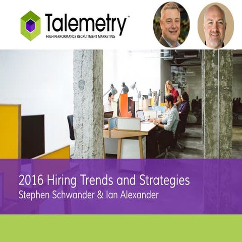 Top 8 Recruiting Trends and Strategies for 2016 