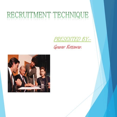 Recruitment process