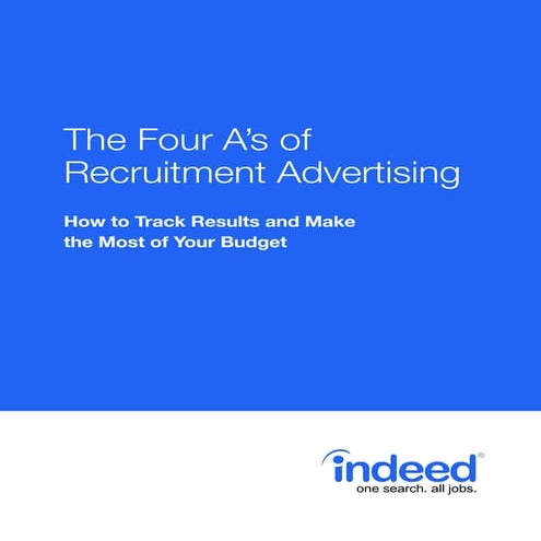 4 A's of Recruitment Effective
