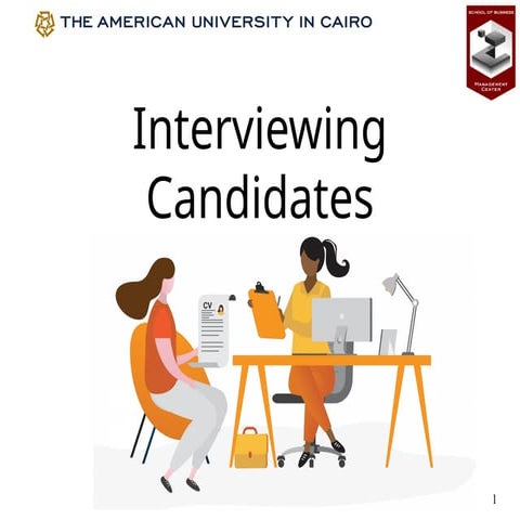 Recruitment and Selection 3 Interviewing Candidates.ppt