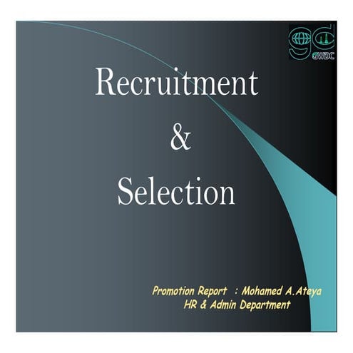 Recruitmentandselection presentation