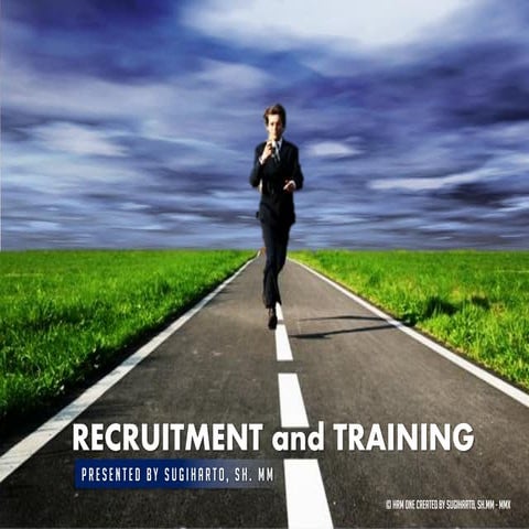Recruitment hrm