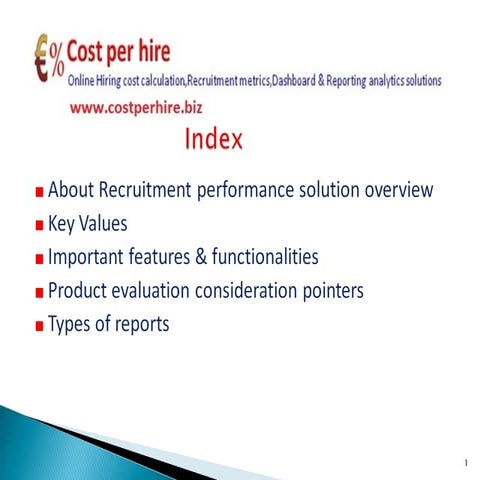 Recruitment performance solutions -  Creating value and performance.