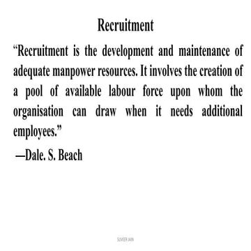 Recruitment and selection ppt- Suveer jain.pptx