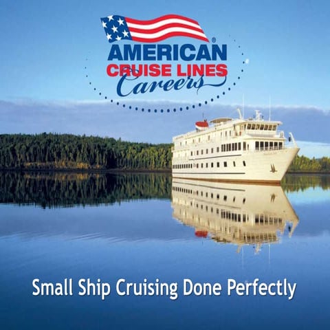 Careers at American Cruise Lines