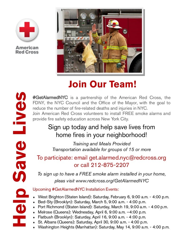 Red Cross needs Volunteers