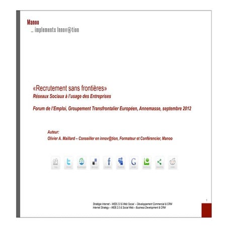 Recrutement sans frontières