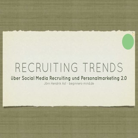 Recruitingtrends