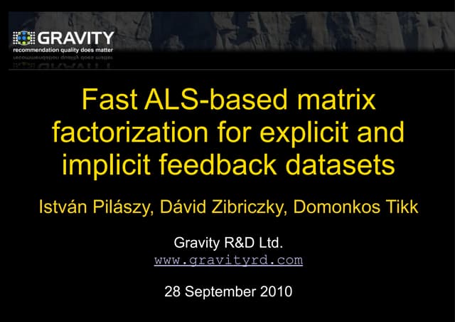 Fast ALS-based matrix factorization...