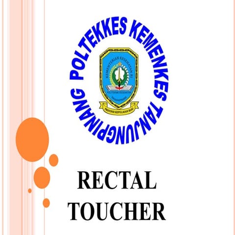 Rectal toucher KDM I by pangestu chaesar