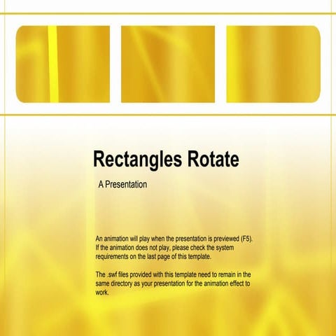 Rectangles Rotate