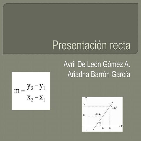 Rectas Avril y Ariadna