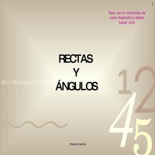 Rectas Y Angulos