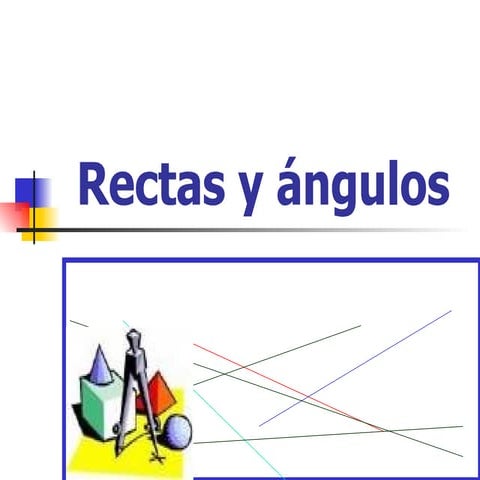 Rectas y ángulos - 4ºPrimaria
