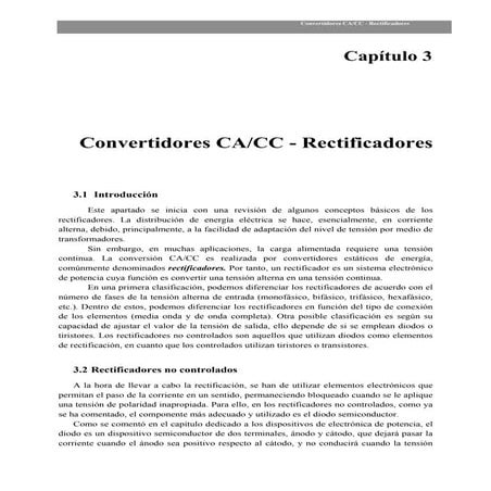 Rectificadores