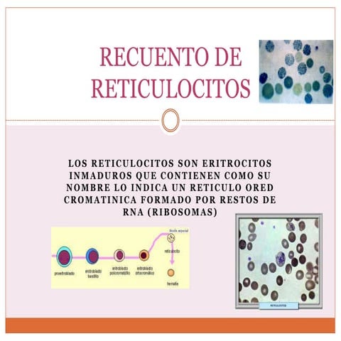 Recuento de reticulocitos