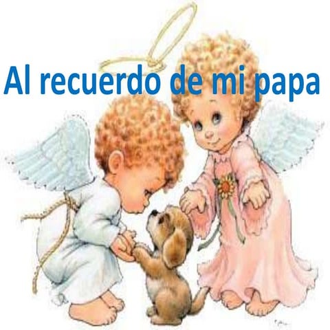 Recuerdo a mi papa