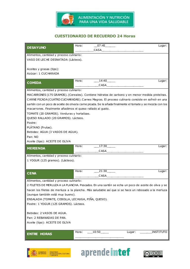 Recuerdo de 24 horas