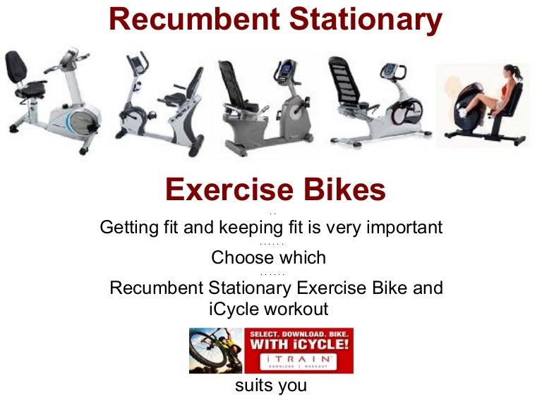 what is the difference between a recumbent bike and a stationary bike