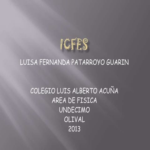 Recuperacion icfes