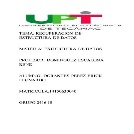 Recuperacion programas