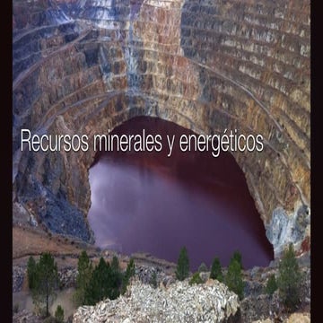 Recursos minerales