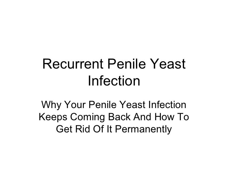 Recurrent penile yeast infection