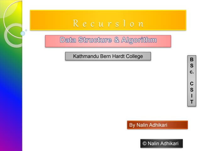 Recursion | PPT