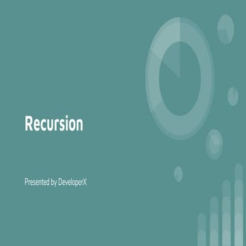 Introduction to Recursion | PPT
