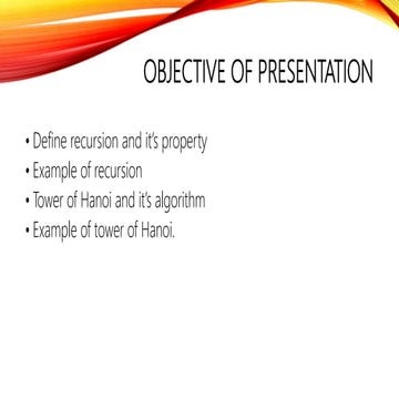 Recursion in data structure | PPTX