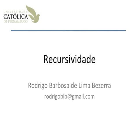 Recursividade