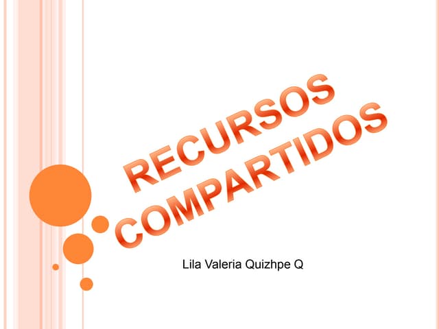 Recursos compartidos