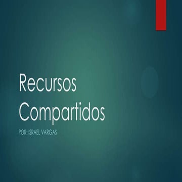 Recursos compartidos