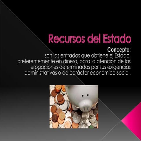 Recursos Del Estado