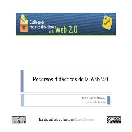 Recursos didácticos de la Web 2.0