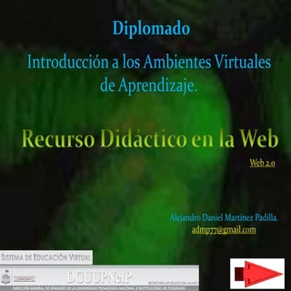 Recursos didacticos en la web