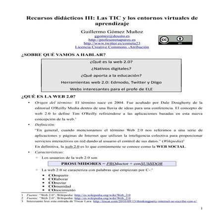 Las TIC y los entornos virtuales de aprendizaje