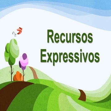 Recursos expressivos 