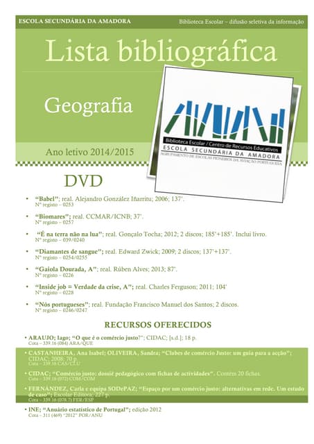 Recursos geografia 1