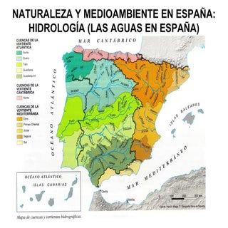 Recursos hidricos españa
