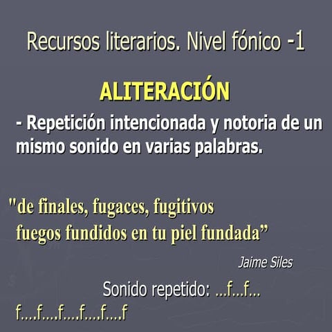 Recursos literarios 