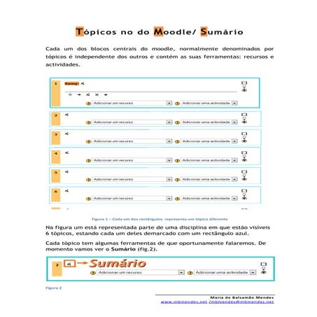 Recursos Moodle Sumario