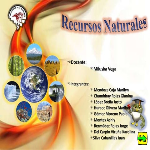Recursos naturales