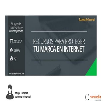 Recursos para proteger tu marca en internet