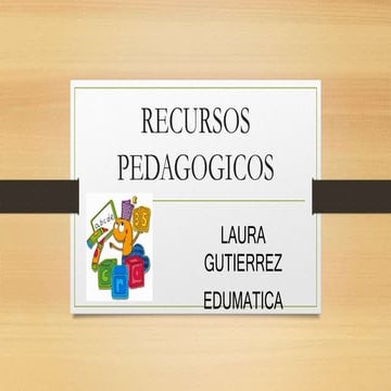 Recursos pedagogicos