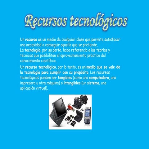 Recursos tecnológicos