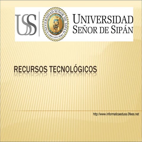 Recursos Tecnolgicos