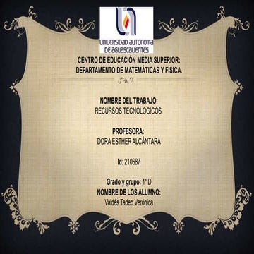 Recursos tecnologicos